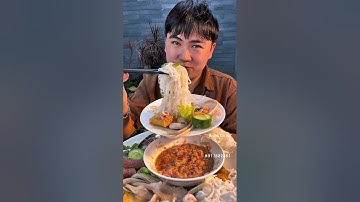 Bún Tai Heo Mắm Ruốc Xổi Chua Ngọt - Ai Cũng Ghiền - Thuộc Cô Ba 0977322861