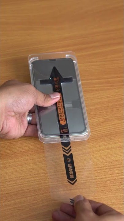 TAMPER GLASS IPHONE PASANG SENDIRI