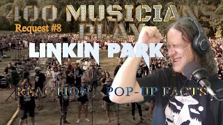 Ep 46: 400 Musicians Play Linkin Park: New Divide - Reaction + Pop Up Facts