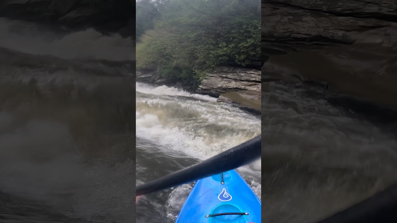 Showing a Friend Down Swallow Falls | Top Yough