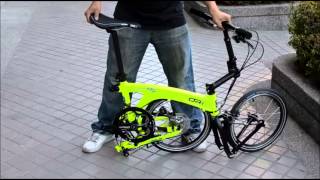 2015.04.18 示範影片 ORIBIKE M10 小折快開示範