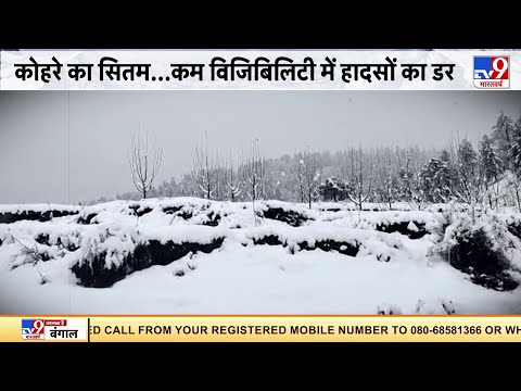 पहाड़ों पर Heavy Snowfall, मैदानी इलाकों में कोहरे का सितम