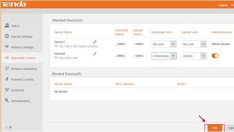 Tenda Router Bandwidth Control Setup Guide | How to setup Bandwidth Control in tenda router