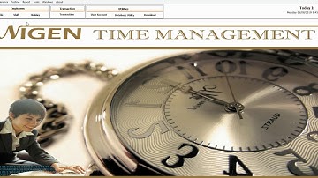 NIGEN TMS Leave Application Tutorial Fingerprint Attendance Malaysia