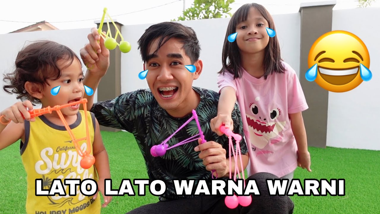 LATO LATO WARNA WARNI 😂 TERKEJUT MAIN LAMA GILA 😱