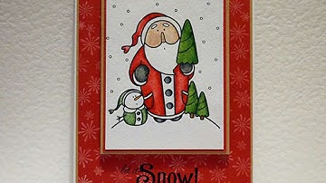 How To Create A Fun Snowy Christmas Card - DIY Crafts Tutorial - Guidecentral