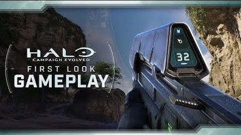 Halo capaign evolved 1st 13.mins gameplay