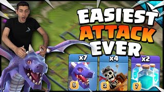 Easiest Attack Strategy in Clash of Clans....Anyone can do this!