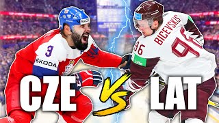 ČESKO - LOTYŠSKO | MS v hokeji 2022 🏒