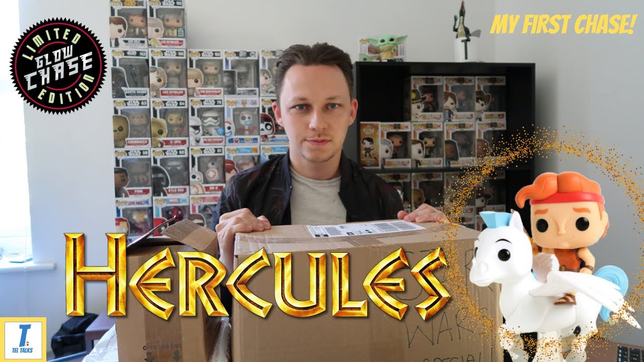 PACKING A CHASE HERCULES! | DISNEY HERCULES FUNKO BOX OPENING UK