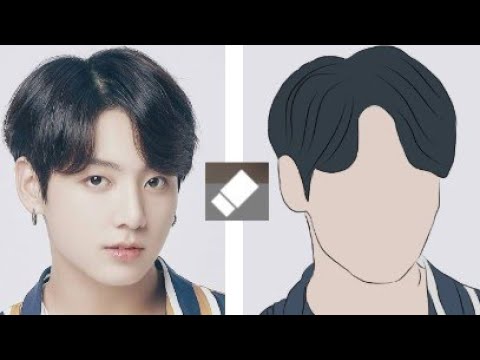 How to make this and use eraser tool to erase the pic