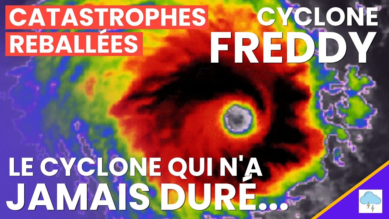 Cyclone Freddy (2023) : Destructeur, Mortel & Cyclone le Plus Long de l'Histoire !