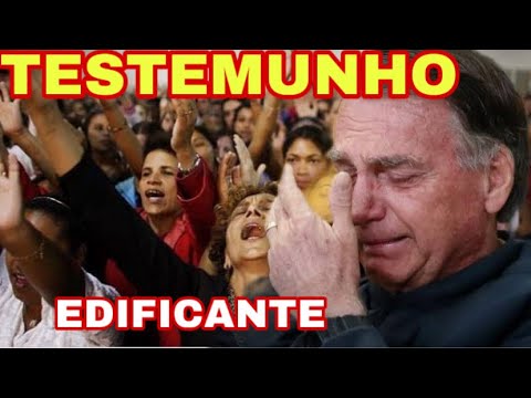 GOD USING BOLSONARO? Preaching and TESTIMONY: The church RECEIVED THE GLORY OF GOD.