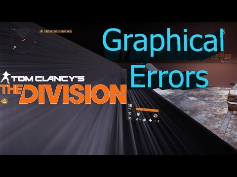 Graphical Glitches (Tom Clancy's The Division) on PC