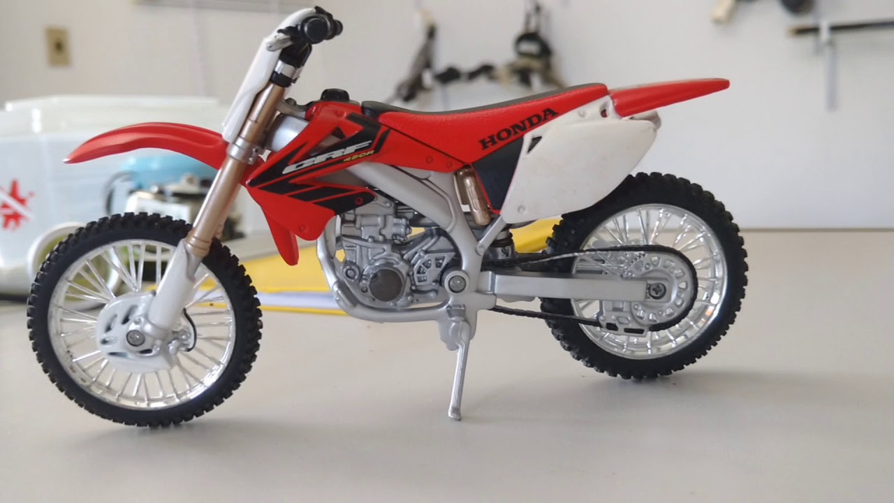 Miniatura Honda CRF450R  Escala 