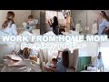 Pregnant toddler mom morning routine  work from home mom morning routine  lauren yarbrough