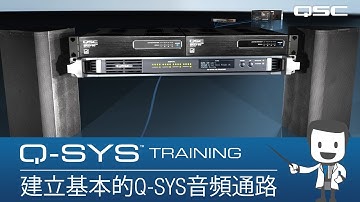 Q-SYS Training - Hardware Overview Part A: Basic Signal Path (Chinese)