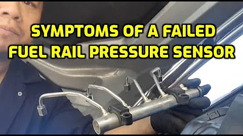 SYMPTOMS OF A BAD FUEL RAIL PRESSURE SENSOR P0190 P0191 P0192 P0193 P0194 CODES