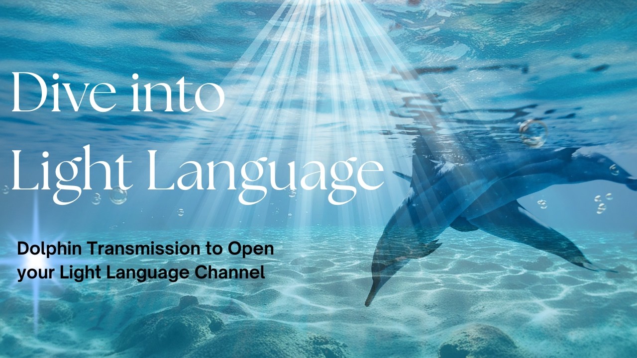 Dive into Light Language - Dolphin Transmission