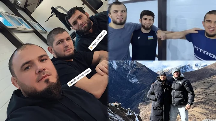 Khabib with Team Training in Cold Mountains of Dagestan🔥