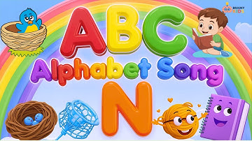 ABC Song | Letter N | N is for Nest, Notebook & Noodles | Nursery Rhymes for kids | Brainy Kids 