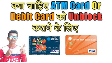 [ Part 2 ] What Is Need Documents To Unblock ATM Card And Debit Card