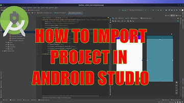 How to Import Project in Android Studio
