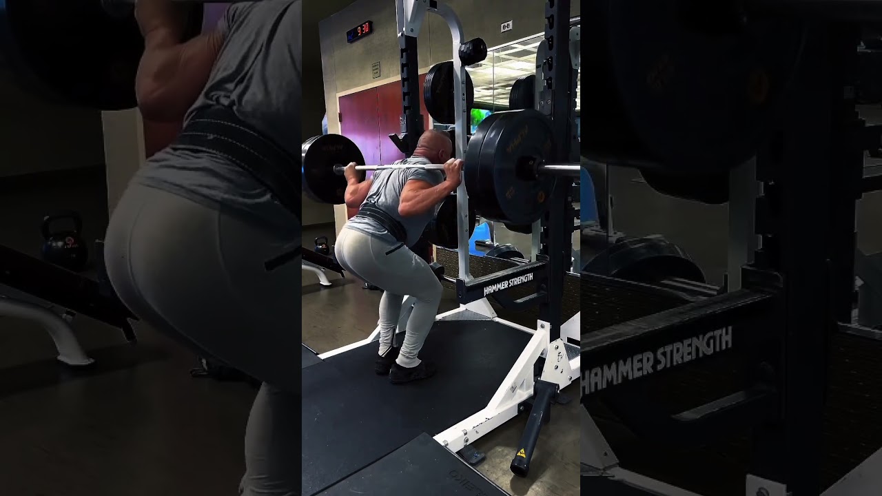 Deep skinny squats are a great way to target the quadriceps. #quads #squats #workout