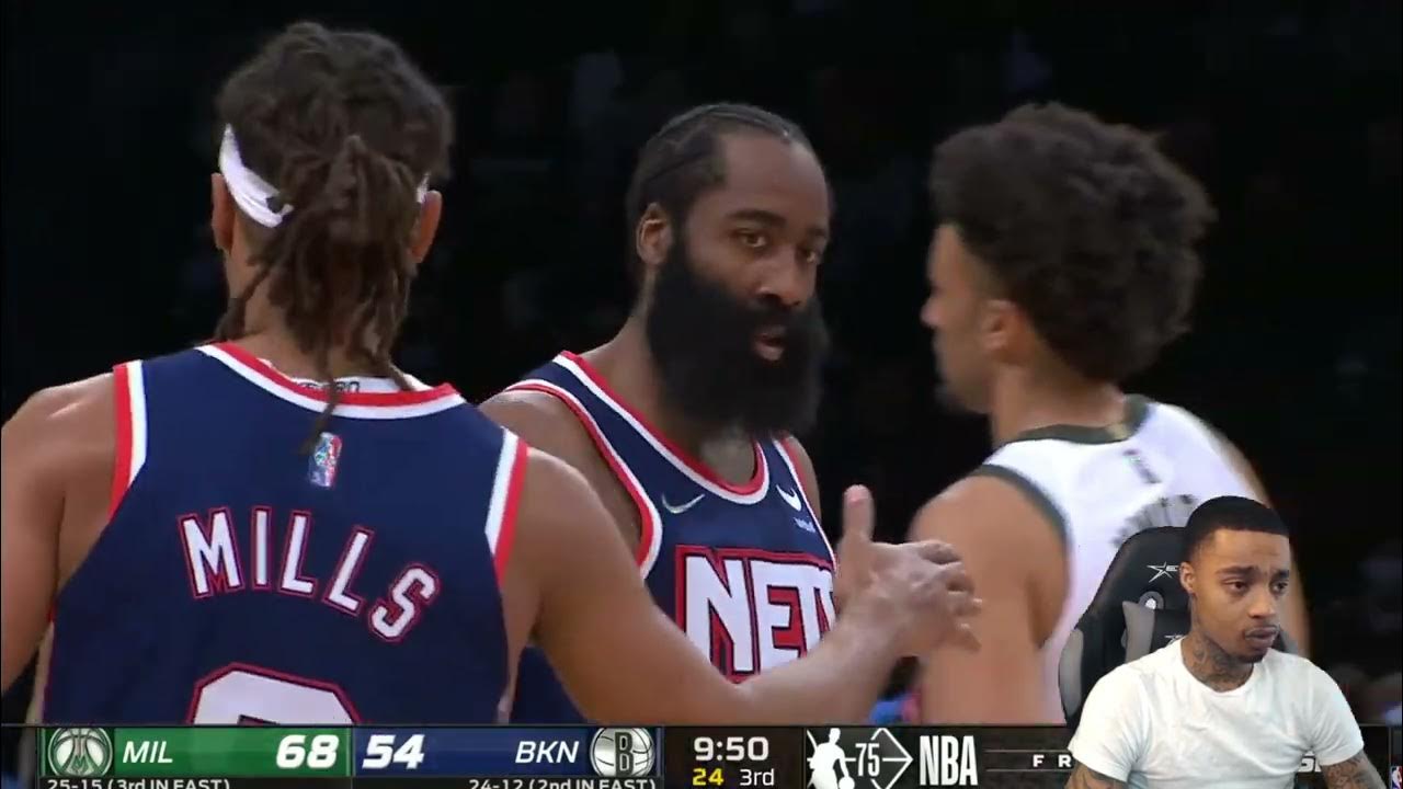 FlightReacts BUCKS at NETS FULL GAME HIGHLIGHTS January 7, 2022
