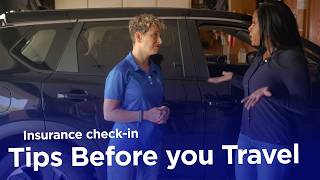 Traveling? 🚙 🧳 Follow these steps to be sure your car is ready and your home is protected. ✔️