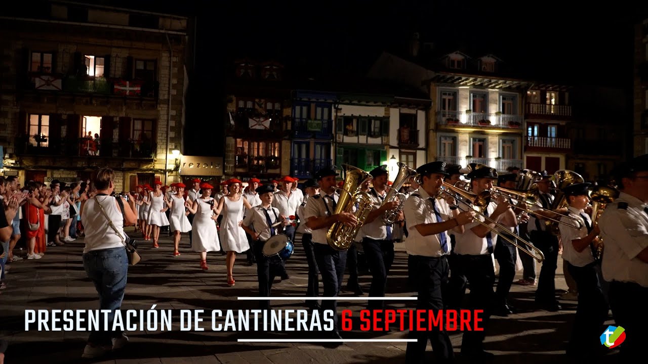 Presentación de cantineras de Hondarribia 2025 | Txingudi Online