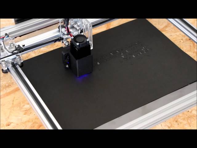 デスクトップレーザーカッター Smart Laser Mini - YouTube