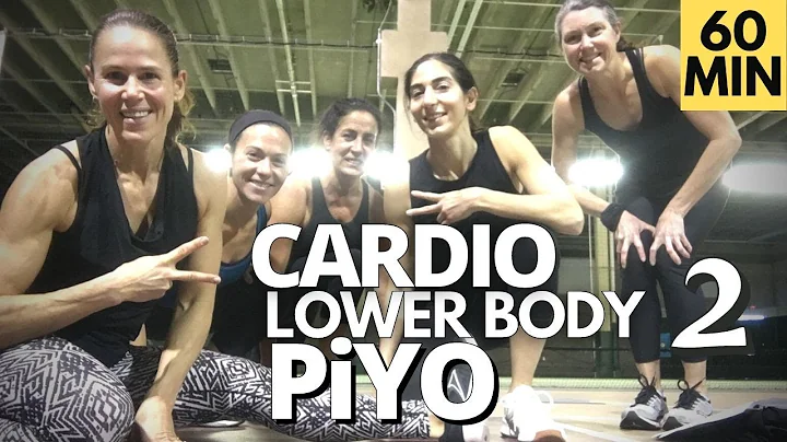 60 MIN Cardio Lower Body Sculpt PiYO  Workout | at...