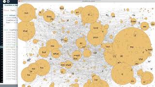 [Processing] Art #161 VisualData_on_Hamlet