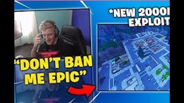 TFUE DISCOVERS/SHOWS EXPLOIT THAT BREAKS ANY BUILDING *On Stream* FORTNITE