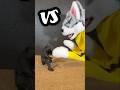 【異種格闘技戦】ボールペン忍者とワタァー犬を戦わせてみた！