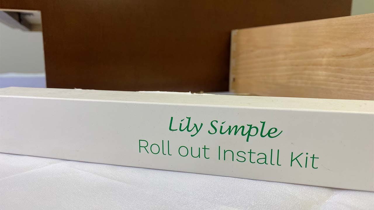 Shelf Installation Kit Lily Simple Roll Out Shelf Installation Kit! - YouTube