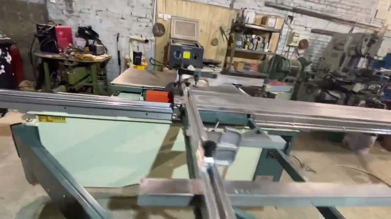 Форматно-раскроечный станок Filato 3200B после комплексного технического обслуживания