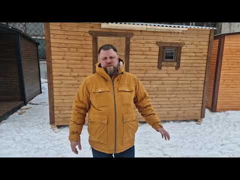 Каркасная баня 2,2х4,0