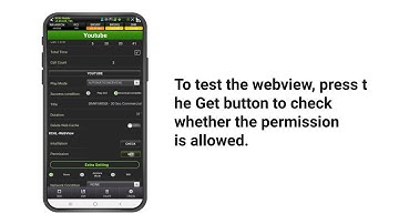 XCAL Mobile Youtube Call (Webview) Tutorial