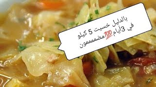 تجربتي الناجحه مع الرجيم الاوربي الجبار حتخسري ٥ كيلو في ٣ ايام فقط (رجيم الشربه الحارقه)