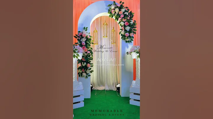 Engagement backdrop decor ,wedding backdrop,#shorts #tranding  #short #decor #reels #reel #viral#art