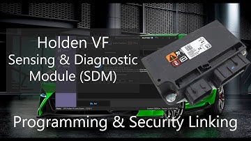 Holden VF Commodore Sensing & Diagnostic Module (SDM/Airbag Module) Security Linking Programming