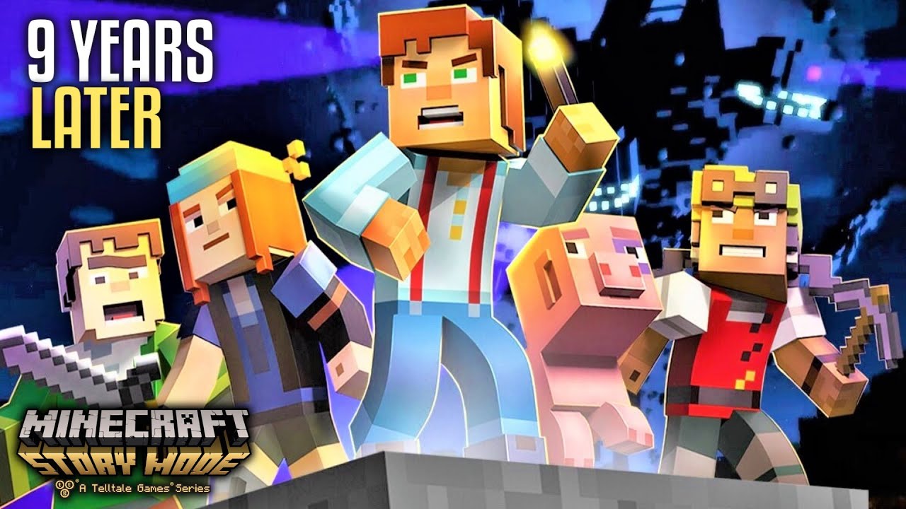 9 YEARS LATER | Minecraft: Story Mode - Episode 1 (4K 60FPS PC) - YouTube