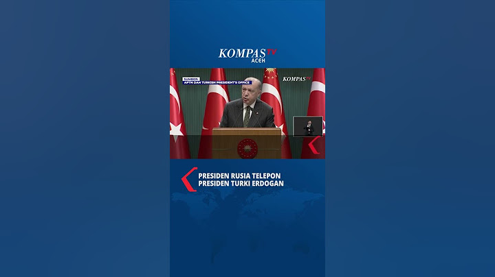Presiden Rusia Tiba-tiba Telepon Presiden Turki Erdogan #Shorts