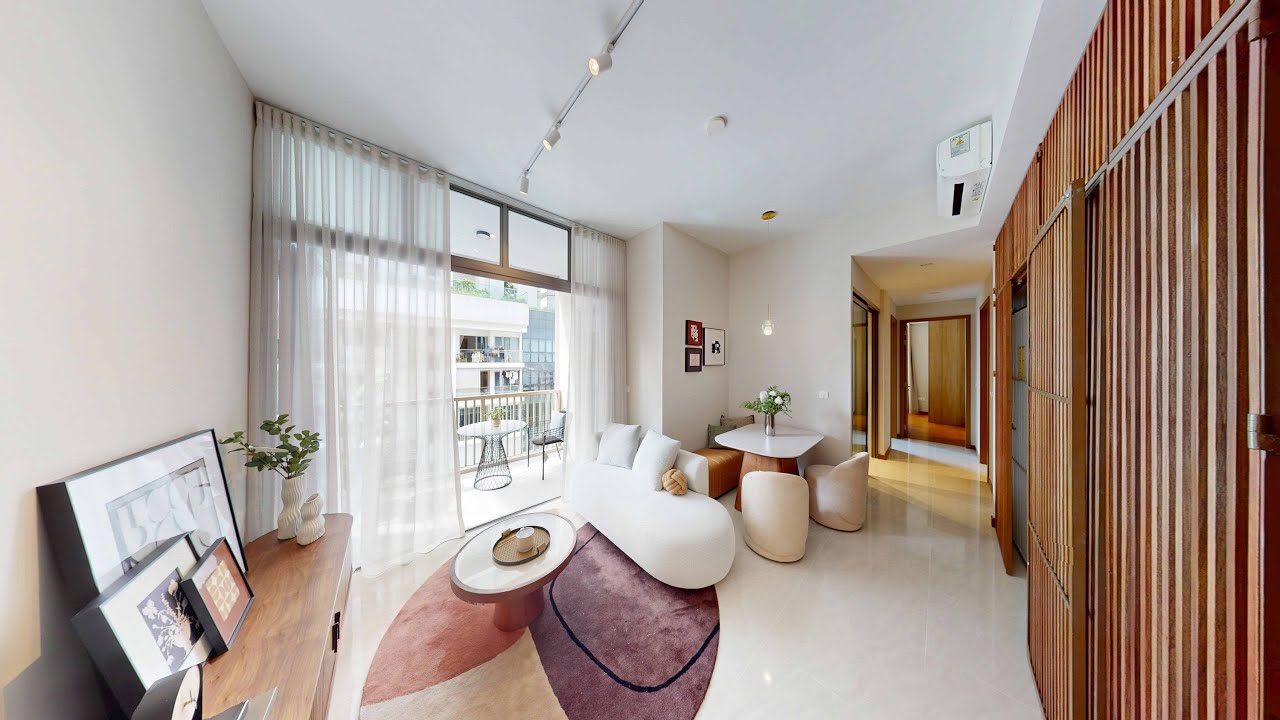 Sanctuary @ Newton 2-Bedroom Type A2 Showflat Walkthrough | Singapore Condo Tour