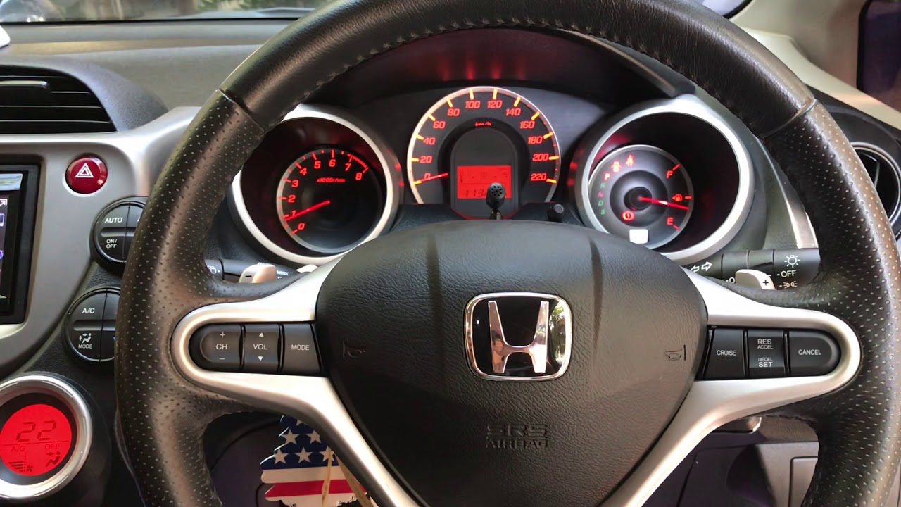 Install Audio & Cruise Control in Honda Jazz GE ( Japan Version ) YouTube
