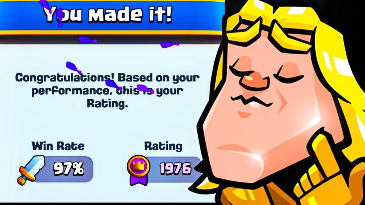 I Got a 97% WIN Rate with this Absolutely BROKEN Deck!!