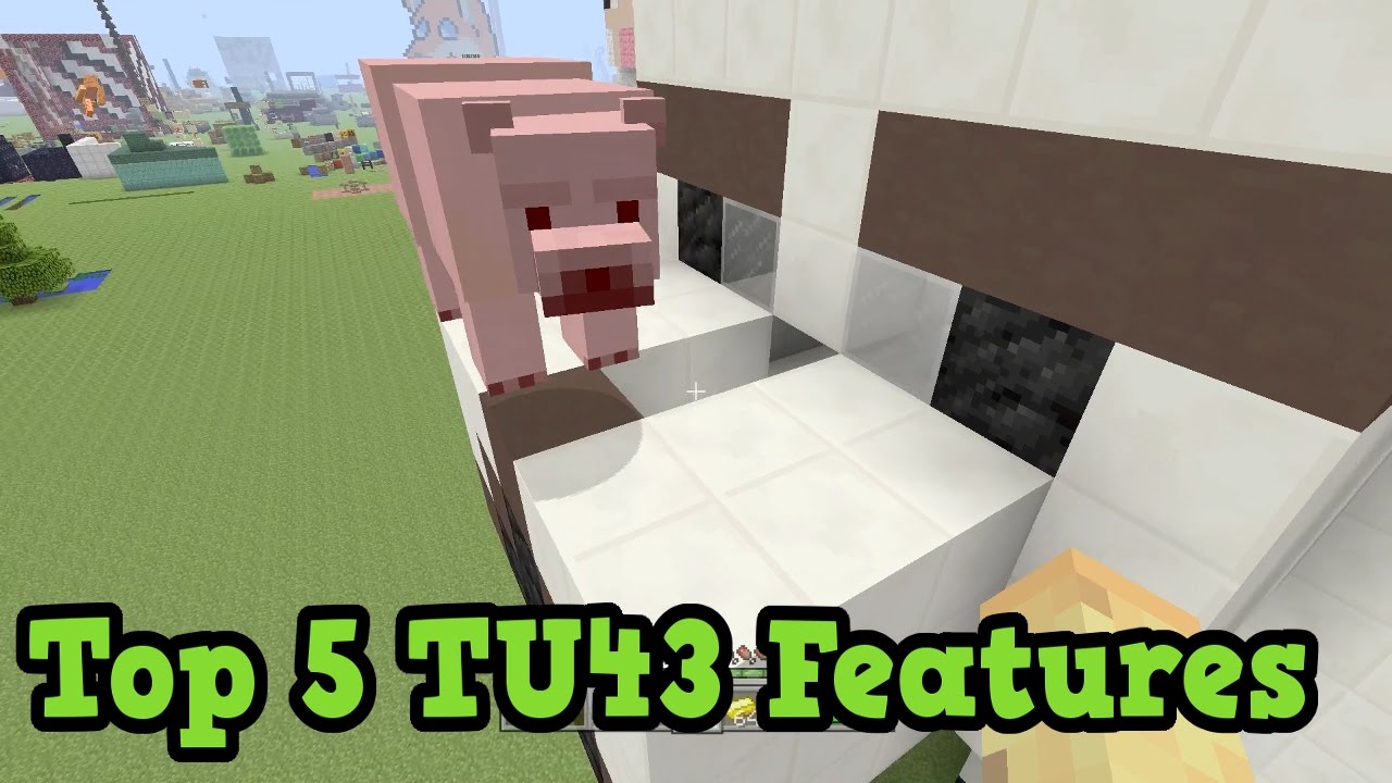 Minecraft PS3 / PS4 TU43 OUT NOW: Top 5 New Features