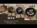 Wok Restoration and Seasoning! Non-stick pan